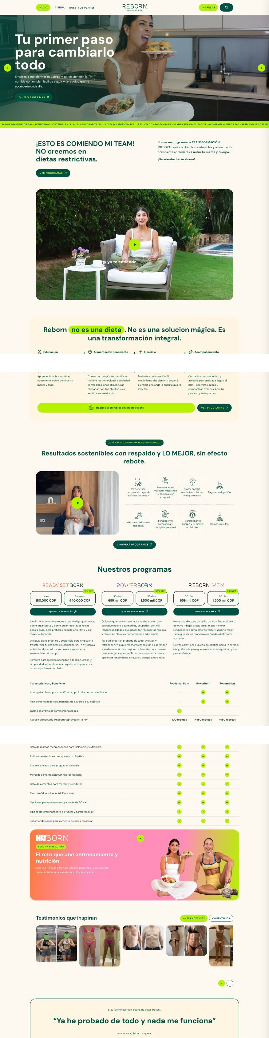 Reborn website